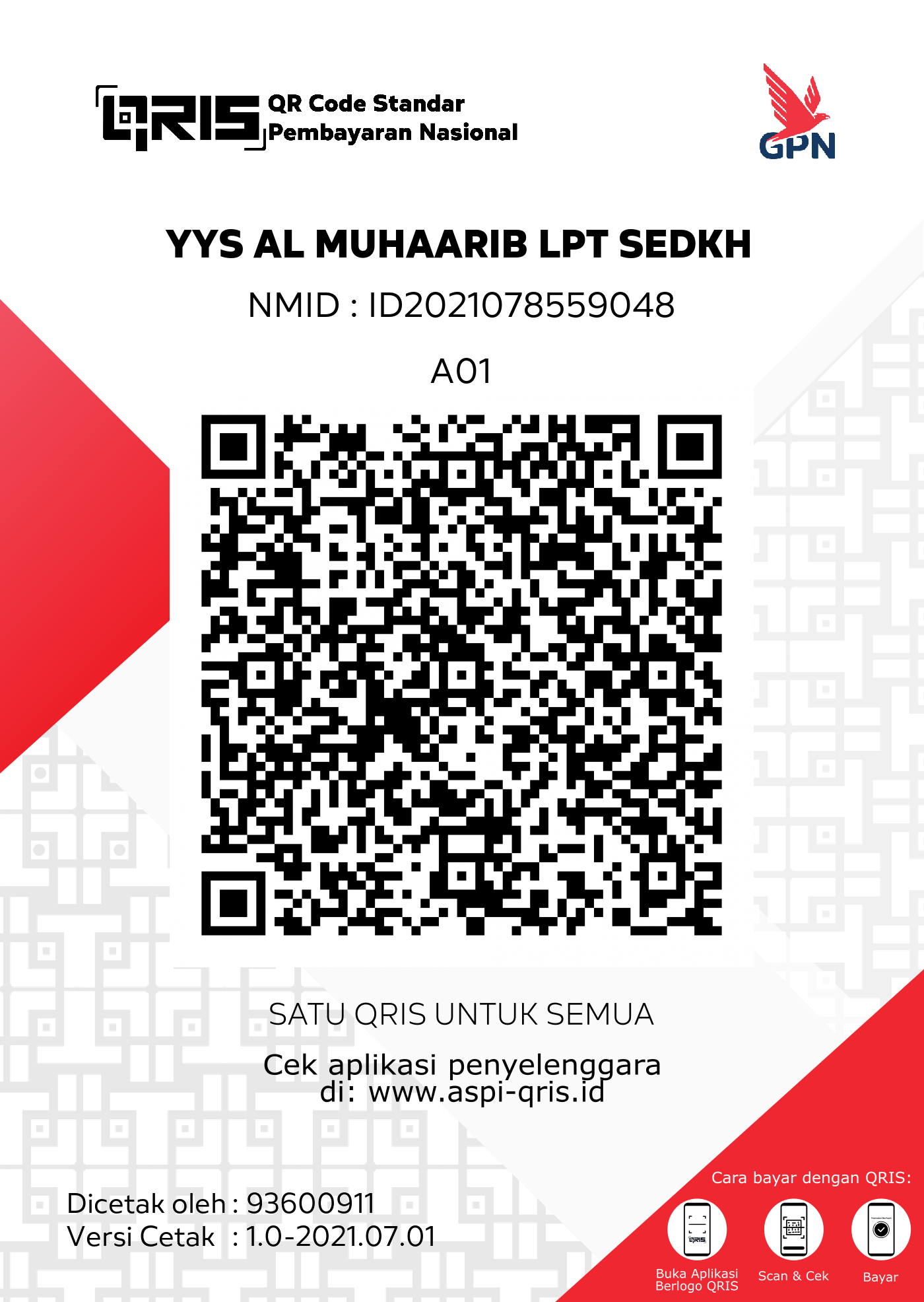 Yayasan AL Muhaarib Sedekah